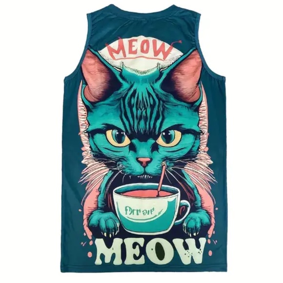 Cat tank top - Picture 2 of 3